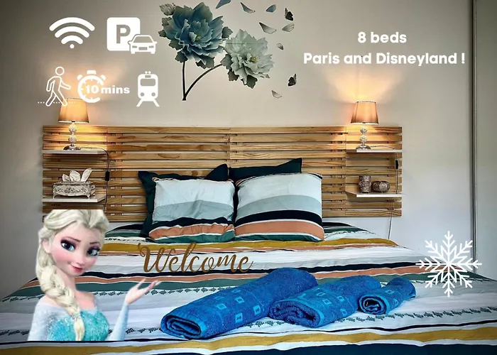 Snowqueen Hotel Apartment Paris-Disney